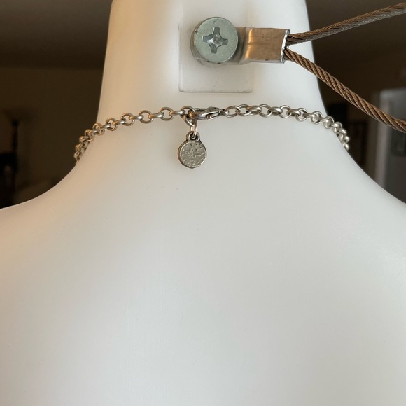 Silver and Turquoise Statement Necklace - Picture 2 of 5